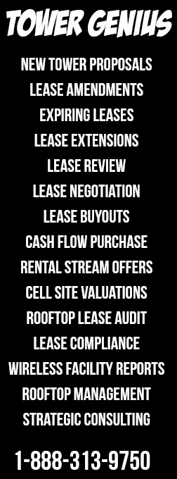 cell tower lease rates