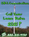 SBA Communications cell tower lease rates 2021