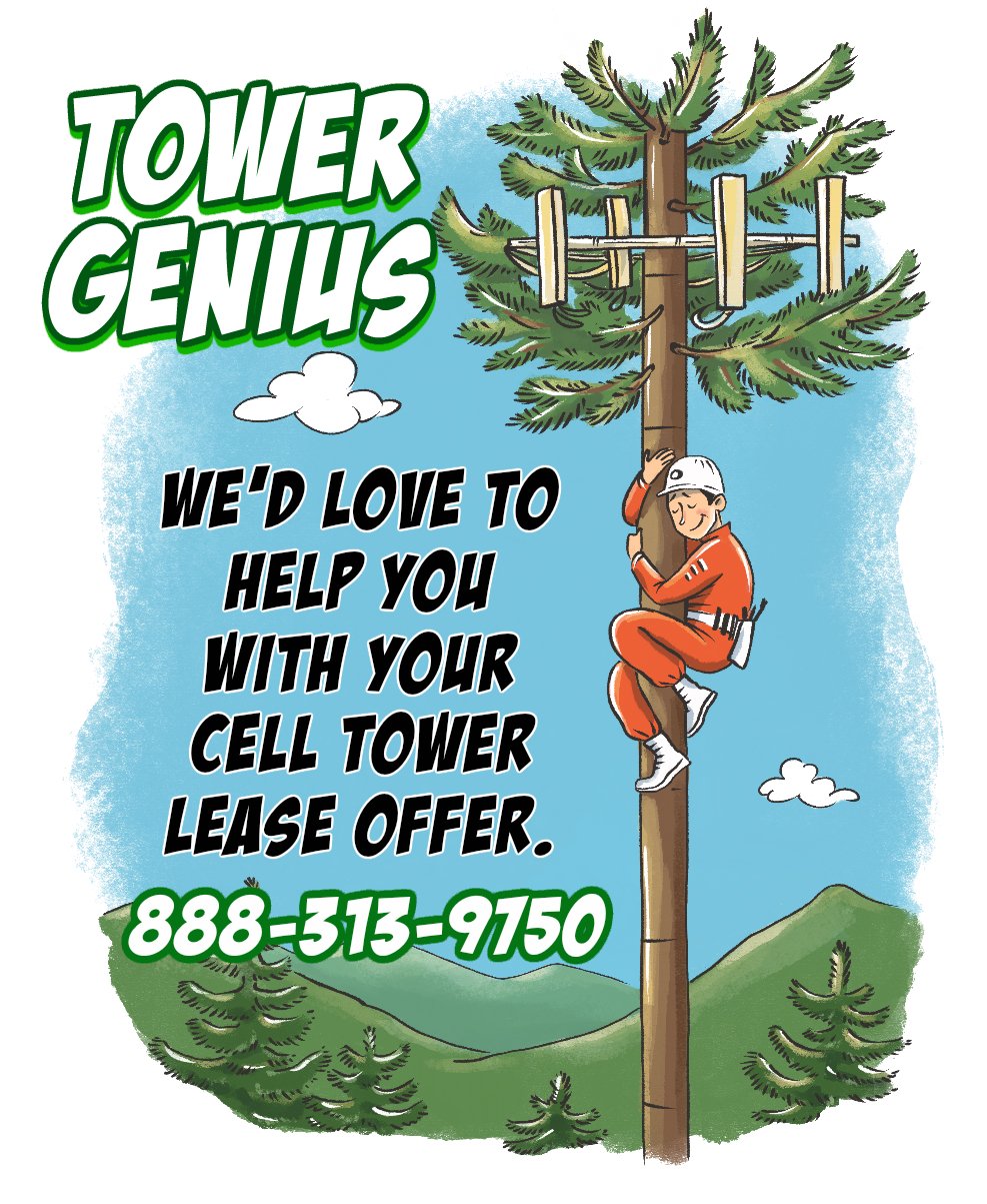 Tower Genius the top cell tower lease consultants in the United States.