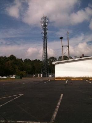 Cell tower in Freehold.