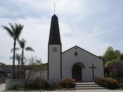 Rooftop Steeple Concealment as seen from the front with the sun behind it