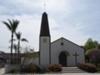 Rooftop Steeple Concealment as seen from the front with the sun behind it