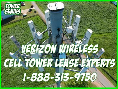 Verizon Wireless Cell Tower Lease Rates for 2021